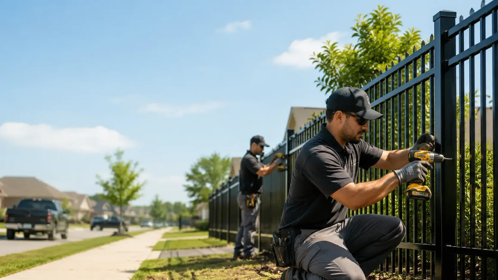 Metal Fence Installation in Euless, TX